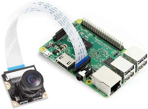 Miniatura 4 de Para Raspberry Pi Zero Camera Module 160 FOV 5MP Fisheye Lens Cámara Gran Angular 160 Grados OV5647 1080P Sensor HD Video Webcam con Cable Cero