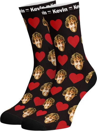 Calcetines personalizados con foto, calcetines personalizados con imágenes, calcetines personalizados para hombres