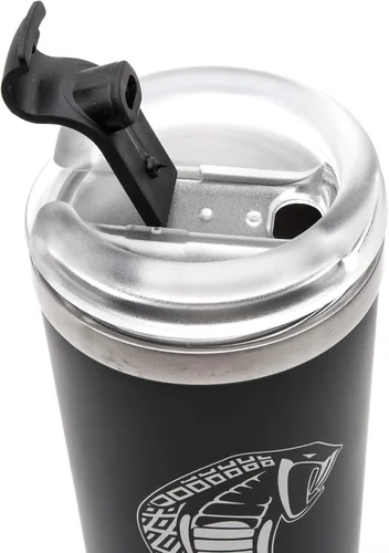 Miniatura 5 de Vaso Shelby de acero inoxidable de doble pared con aislamiento de 24 onzas Aislamiento al vacío Se adapta a bebidas calientes o frías Tapa