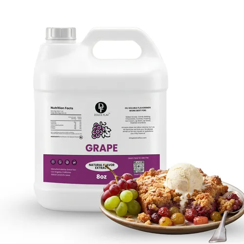 Miniatura 23 de Dolce Flav Extracto de Frambuesa – 2 onzas de saborizante concentrado de frambuesa soluble en aceite, kosher, sin azúcar, para chocolates, caramelos