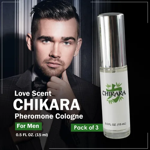 Miniatura 2 de Chikara - Colonia de feromonas para hombres, espray de feromonas de alta concentración para atraer mujeres, larga duración (0.5 onzas líquidas)