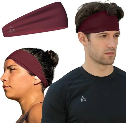 Miniatura 12 de Bandas de sudor Temple Tape - Diademas de entrenamiento para mujeres y hombres - Bandas de sudor para hombres - Bandas de sudor para deportes