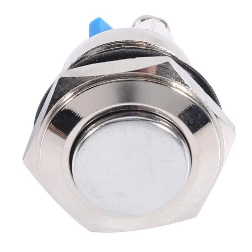Miniatura 6 de Interruptor de botón momentáneo 12v, interruptor de botón momentáneo de 0.630 in, interruptor de botón de bocina de aire para control de circuito
