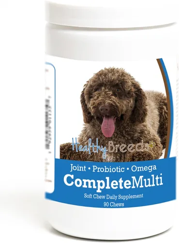 Miniatura 258 de Healthy Breeds Pug todo en uno multivitamínico suave masticable 60