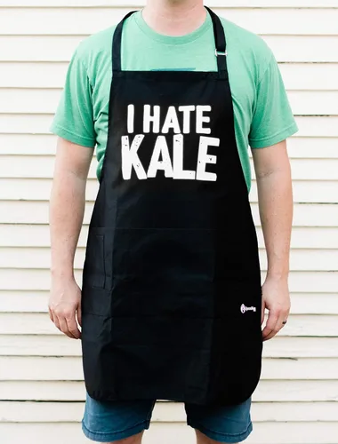 Miniatura 9 de ApronMen, I Hate Kale - Delantal ajustable para barbacoa para hombre, talla única