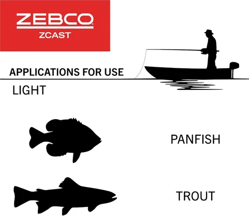 Miniatura 4 de Zebco Z-Cast Casting Fishing Rod