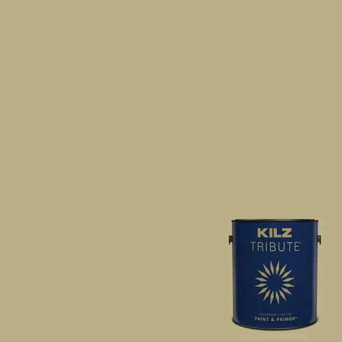 Miniatura 87 de KILZ TRIBUTE Pintura e imprimación en uno, para interiores, semibrillante, Almost Sage, 1 galón