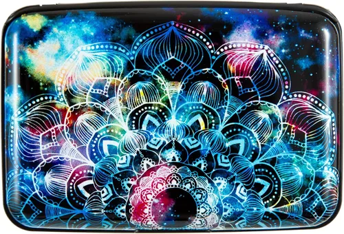Miniatura 7 de Cartera de metal para tarjetas de crédito en aluminio con bloqueo RFID para hombres y mujeres