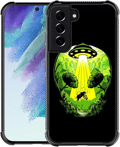 Miniatura 24 de ZHEGAILIAN Funda compatible con Samsung Galaxy S22 Plus, diseño gráfico de esqueleto nunca mejor, acrílico a prueba de golpes, antiarañazos, funda