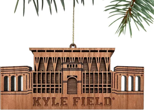 Miniatura 6 de Adornos para árbol de Navidad de la Universidad Estatal de Michigan, Spartan Stadium, Spartans Football, licencia oficial de la NCAA, decoración
