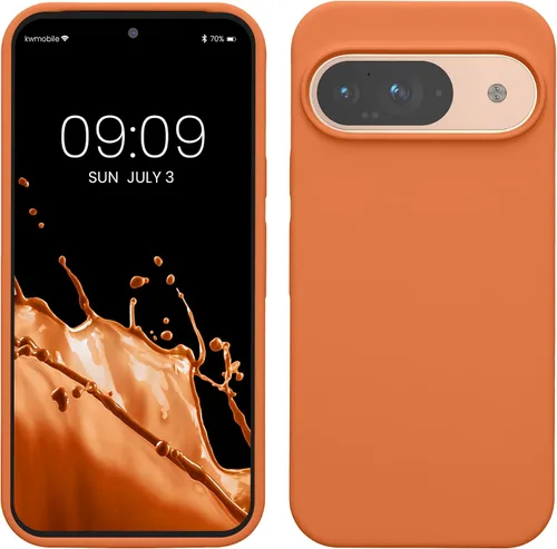 Miniatura 212 de kwmobile Funda Compatible con Google Pixel 6 Pro - Funda de Teléfono de Silicona TPU con Acabado Suave - Azul Caribe