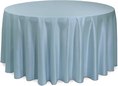 Miniatura 27 de YOUR CHAIR COVERS - Mantel rectangular L'Amour de 90 x 132 pulgadas - Mantel de boda prémium para mesas rectangulares de banquete de 6 pies - Verde