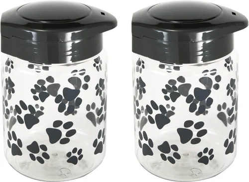 Miniatura 6 de Lixit Tarro de plástico para golosinas para perros, 128 onzas