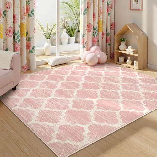 Miniatura 23 de Lahome Alfombra marroquí para pasillo – Alfombra antideslizante lavable de 2 x 6 pies con parte trasera de goma, suave y no desprende pelo, alfombra