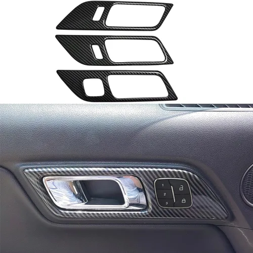 Miniatura 11 de AOKIO Funda para reposabrazos de consola central, compatible con accesorios Ford Mustang 2015, 2016, 2017, 2018, 2019, 2020, 2021, 2022, 2023 y 2024