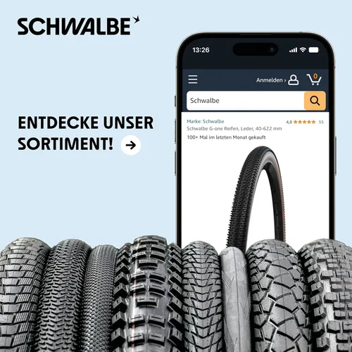 Miniatura 8 de Schwalbe Unisex – Neumático Magic Mary HS447 DH para adultos Nerón
