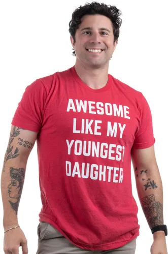 Miniatura 19 de Awesome Like My Daughter - Camiseta divertida con texto en inglés "Good Like My Daughter", camiseta de humor sarcástico para papá, abuelo, papá