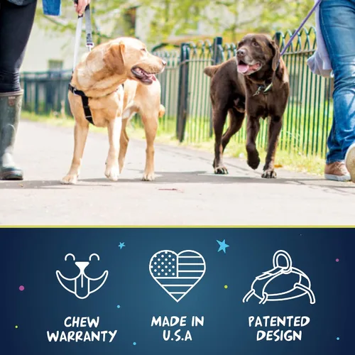 Miniatura 2 de 2 Hounds Design Freedom - Arnés para perro sin tirones, ajustable, suave y cómodo para pasear fácilmente al perro, para perros pequeños, medianos
