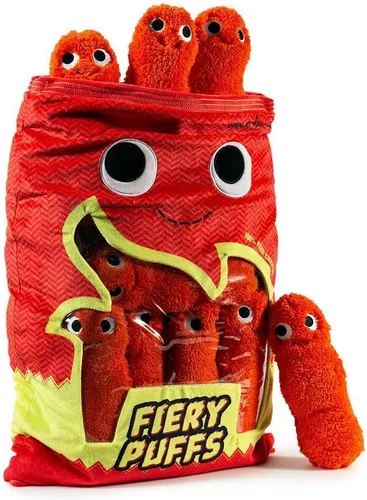 Miniatura 2 de Kidrobot Yummy World Frye and the Fiery Puffs - Peluche de 24 pulgadas
