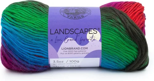 Miniatura 8 de Lion Brand Yarn - Hilo Landscapes (1 madeja), Desert Spring