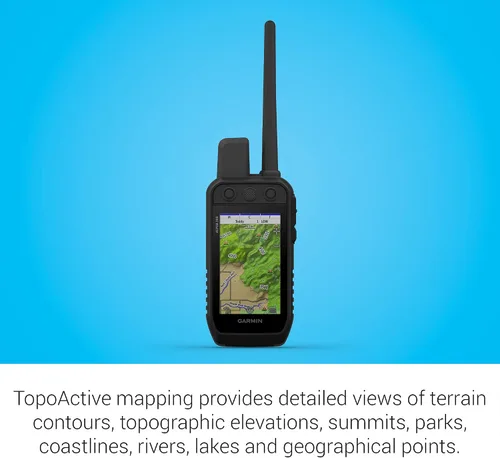 Miniatura 6 de Garmin Alpha 200 Handheld, Simple, Accesible y Rápido Seguimiento y Entrenamiento para Tus Perros, Pantalla Táctil Capacitiva de 3.5" Legible a