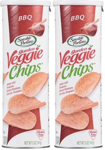 Miniatura 9 de Sensible Portions Chips de verduras apiladas para jardín, sal marina, 5 onzas