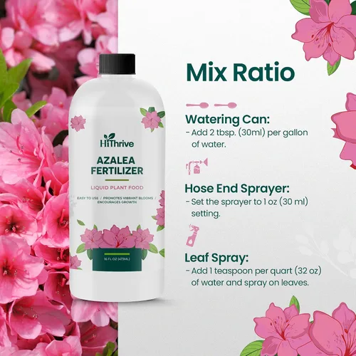 Miniatura 6 de Fertilizante de azalea de 16 onzas para exteriores, hace 16 galones de alimento vegetal de azalea, fertilizante líquido para plantas amantes