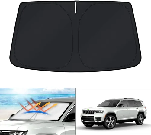 Miniatura 248 de KUST - Parasol plegable para parabrisas para Ford Ranger, accesorios 2019-2025 2026, parasol personalizado para ventana, protector solar plegable