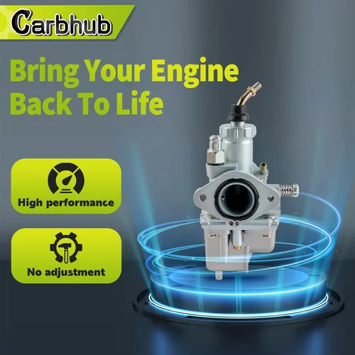 Miniatura 7 de Carbhub YFB250 Carburador para Yamaha Timberwolf 250 YFB250 YFB250FW Carb 1992 1993 1994 1995 1996 1997 1998 1999 2000, Carburador Yamaha Timberwolf