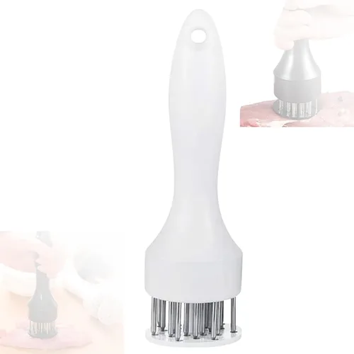 Herramienta ablandadora de carne, herramientas de acero inoxidable para golpear carne, herramienta ablandadora de carne con acero inoxidable ultra