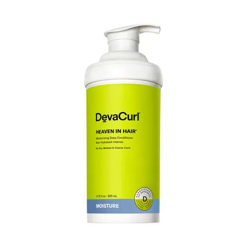 Miniatura 6 de DevaCurl Heaven in Hair - Acondicionador profundo hidratante Enjuaga limpio sin acumulación Fomenta la forma y definición de rizos Reduce