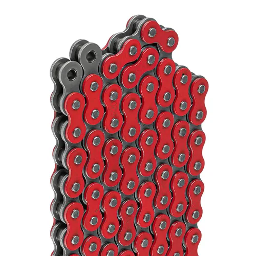 Miniatura 4 de Caltric Cadena de transmisión roja compatible con Kawasaki Ninja 500 500R Ex500 1987-2009