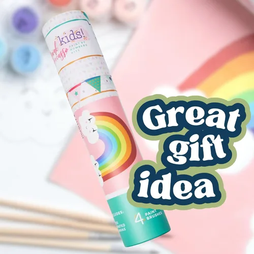 Miniatura 8 de Pink Picasso Kits de pintura por números para niños de 8 a 12 años Kit de manualidades para niños principiantes de bricolaje, pintura acrílica