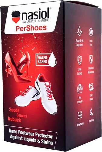 Miniatura 2 de Nasiol PerShoes Nano Shoe - Spray impermeabilizante para zapatos, revestimiento hidrofóbico y protector de calzado contra líquidos, lluvia