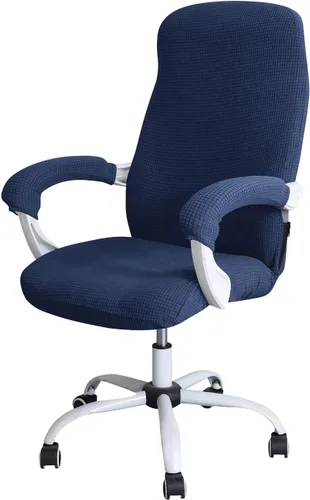 Miniatura 35 de Forcheer - Fundas elásticas para reposabrazos de silla de oficina, resistentes al agua, de Spandex y Jacquard, para sillas de oficina y computadora
