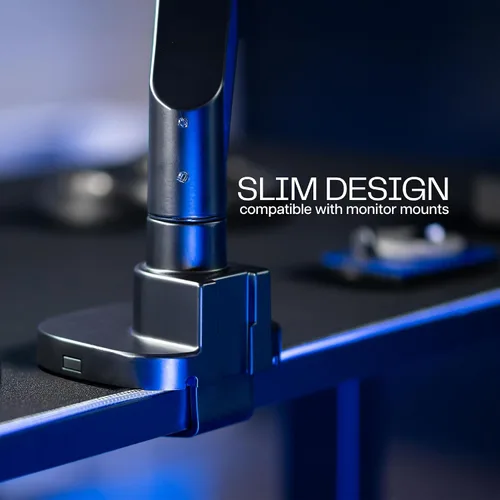 Miniatura 7 de VIVO DESK-PAD60-24 - Alfombrilla de escritorio grande de 60 x 24 pulgadas con iluminación RGB para ambiente de oficina y juegos inmersivos