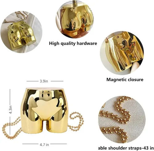 Miniatura 4 de Mini bolso de noche para mujer, bolso de moda, bolso de hombro, bolso cruzado