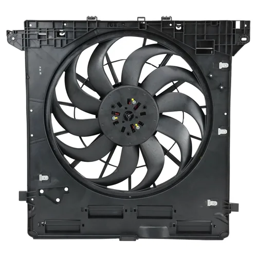 Miniatura 138 de TRQ Conjunto de ventilador de refrigeración del radiador CH3115205 compatible con Jeep Renegade 2019-2021