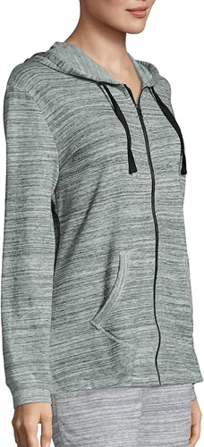 Miniatura 5 de Hanes - Sudadera con capucha, de algodón rizado francés, para mujer