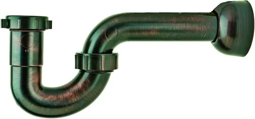 Miniatura 5 de PF WaterWorks DecoTRAP - Trampa decorativa de ABS (cocina/baño) con adaptador de pared a juego, universal