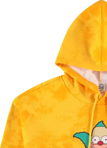 Miniatura 3 de The Simpsons Sudadera con capucha clásica Bart Simpson Homer, Bart, Lisa, Otto Tie Dye para hombre