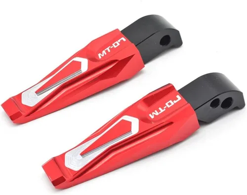 Miniatura 7 de Reposapiés CNC motocicleta Reposapiés Pedales Pedales Reposapiés Traseros Estriberas resto para Yam & aha MT-07 MT07 Mt 07 FZ07 FZ 07 2014 2015 2016