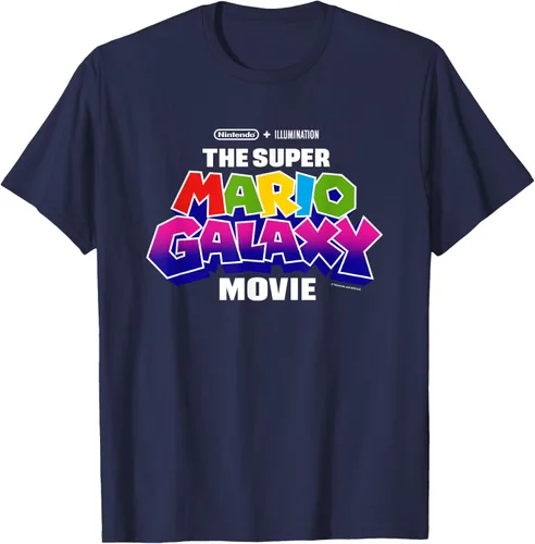 Miniatura 8 de Camiseta con el logotipo de la película Super Mario Galaxy