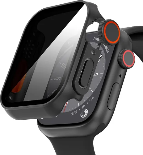 Miniatura 11 de Suoman para Apple Watch Protector de Pantalla de Vidrio Templado de 40 mm, [Aspecto Ultra] Funda Protectora Dura de PC para Todo el Contorno
