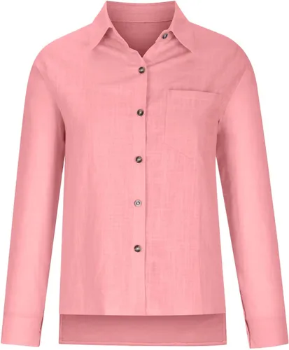 Miniatura 17 de SMIDOW Camisa de algodón y lino con botones para mujer