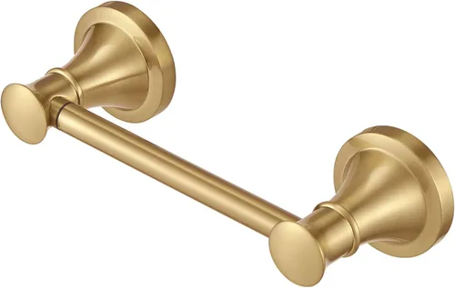 Miniatura 9 de Hoimpro Soporte de Papel Higiénico Montado en Pared Resistente a la Oxidación Accesorios de Baño para Rollo de Papel, Acabado de Bronce Aceitado