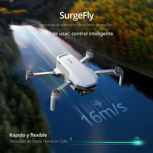 Miniatura 5 de Potensic ATOM SE - Dron GPS con cámara 4K EIS, menos de 249g, 93 minutos de vuelo, transmisión FPV de 4KM, motor sin escobillas, velocidad máxima