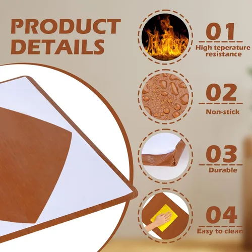 Miniatura 3 de Mixweer Juego de 4 fundas de prensa de calor antiadherentes, resistentes al calor, reutilizables, para transferencias de sublimación, máquina