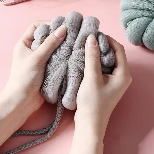 Miniatura 3 de Beavorty 4 piezas adorables de baño de calabaza ligeras decorativas relajantes suministros de baño para el hogar viajes suaves y cómodos exfoliantes