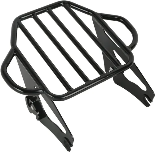Miniatura 11 de TCT-MOTORPARTS 2 Up Tour Pack Rack de equipaje de montaje para Harley Touring Road King Street Glide 2009-2025 CVO Limited FLHTKSE Cromado